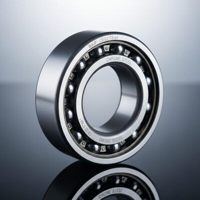 Roulement à billes SKF avec cage métallique et jeu C0 C2 C3 C4 en acier chromé pour machines