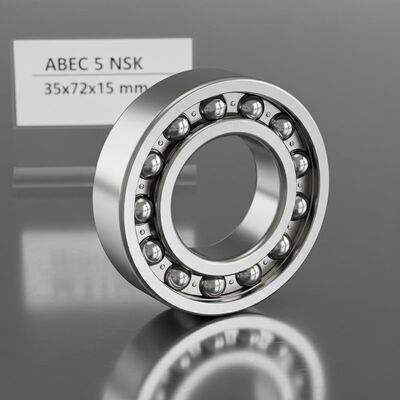 ABEC 5 NSK roulement à billes de précision en acier chrome (GCr15) pour applications à grande vitesse, taille 35x72x15 mm