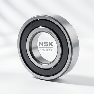 Roulement à billes NSK 35x72x15mm avec jeu C3 et dureté HRC 58-62 pour machines industrielles