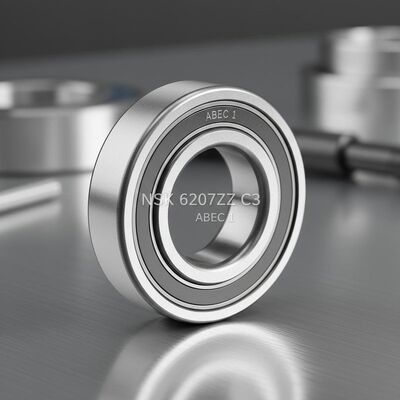 Roulement à billes NSK 35x72x15mm ABEC 1 Grade de précision avec matériau d'étanchéité métallique pour équipement industriel