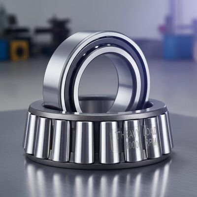 Timken roulement à rouleaux coniques avec matériau de cage en acier pour les applications de lourde charge et jusqu'à 10 000 RPM vitesse
