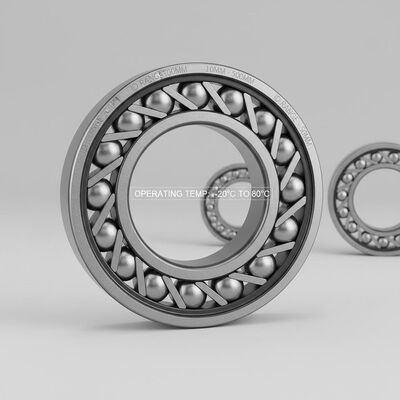 Acier trempé avec roulement à rouleaux croisés pour circuit de roulement de -20°C à 80°C avec un diamètre intérieur de 10 mm à 500 mm