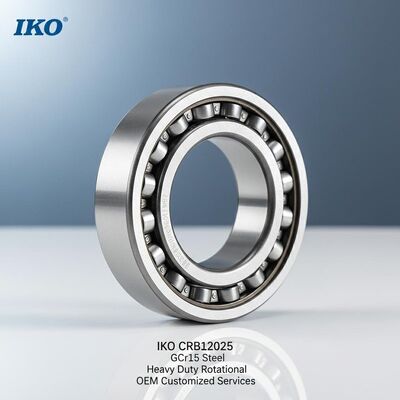 Roulement à rouleaux croisés IKO CRB12025 en acier GCr15 pour applications rotatives intensives et services personnalisés OEM